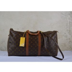 Vintage Louis Vuitton Keepall 50 Duffle Travel Bag
